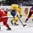 OSTRAVA, CZECH REPUBLIC - MAY 14: Sweden's Loui Eriksson #21 stickhandles the puck with pressure from Russia's Maxim Chudinov #73 and Yevgeni Malkin #11 during quarterfinal round action at the 2015 IIHF Ice Hockey World Championship. (Photo by Andrea Cardin/HHOF-IIHF Images)

